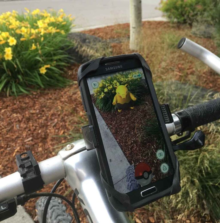 Best Bike Phone Mount Holder for Pokemon GO