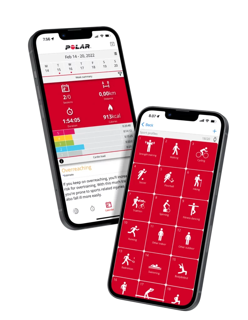 Polar H10 HR Sensor Mobile App